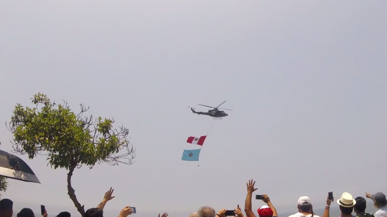 Demostración de la Fuerza Aerea del Perú ( FAP), Costa Verte 2019, 100 años de la FAP