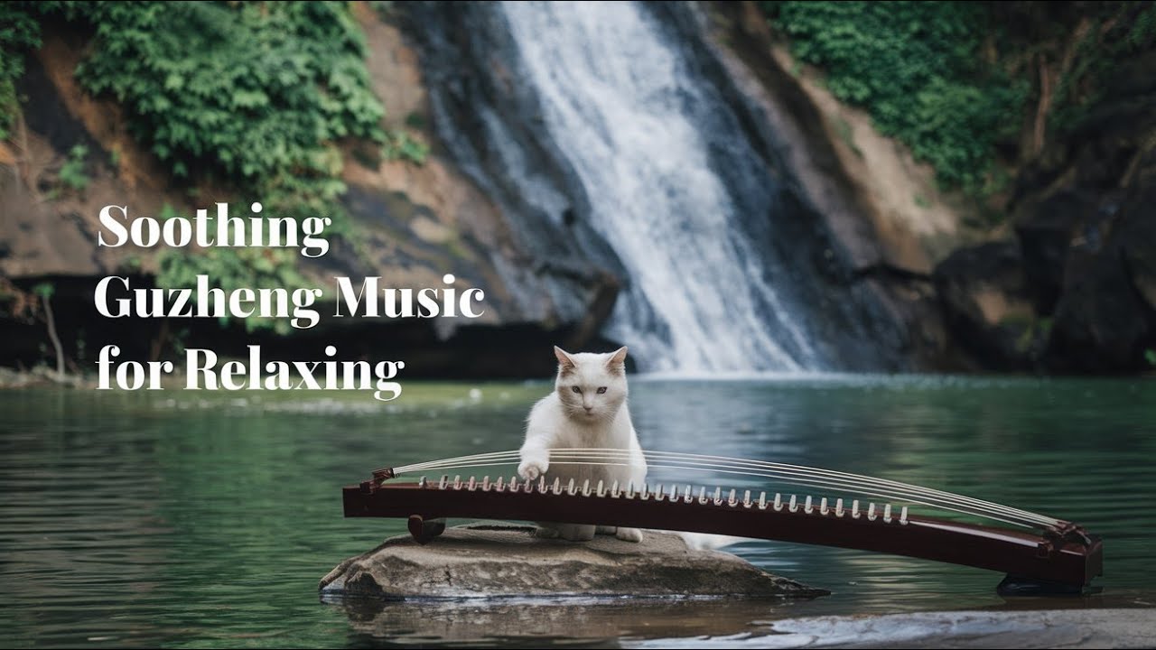 Relaxing Ghuzheng Music , Good for Cats Sleep and Relaxing. #cats