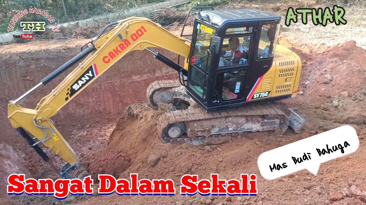 Excavator Buat Kolam Ikan Hasil Memuaskan | Mas Budi Bahuga 01 #cvalbytasyarahayu