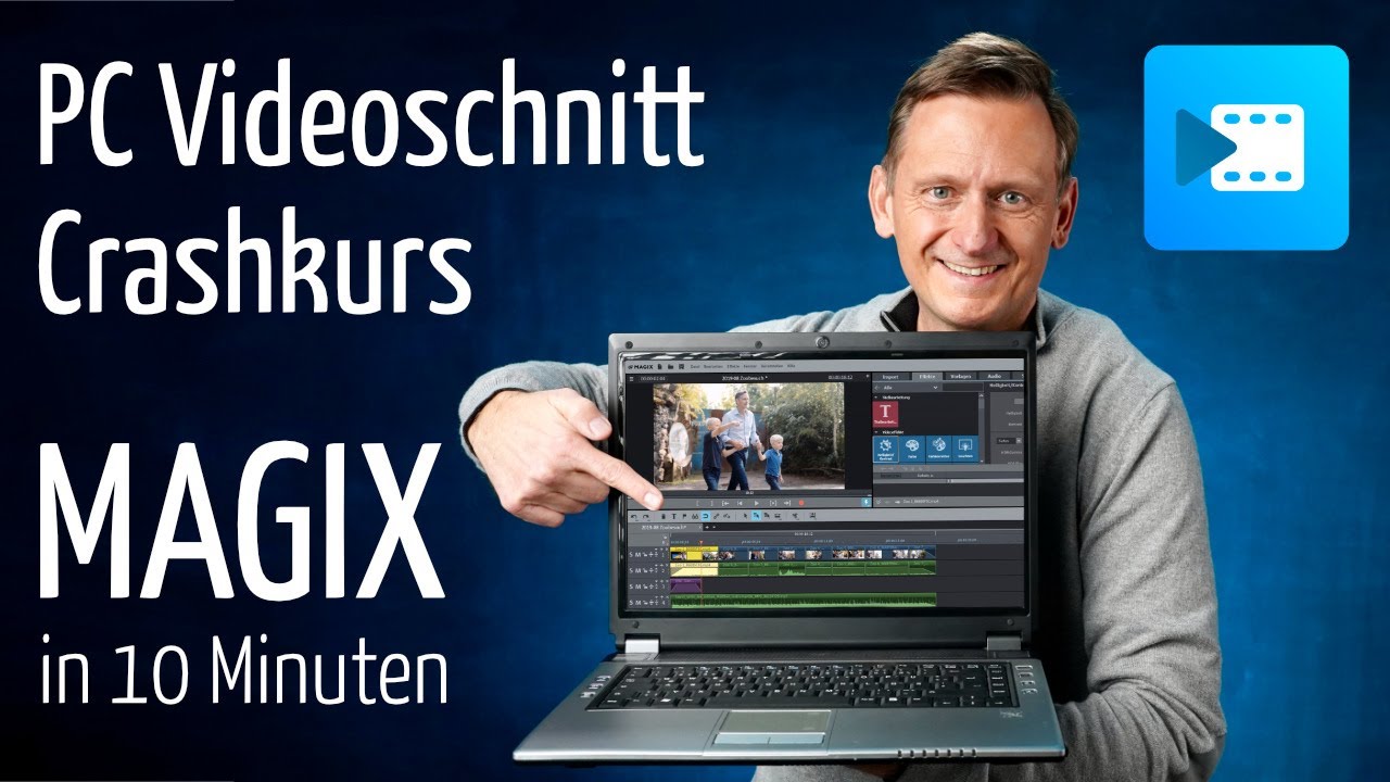 Video schneiden mit MAGIX VIDEO DELUXE- Tutorial Anf&auml;nger (Deutsch)