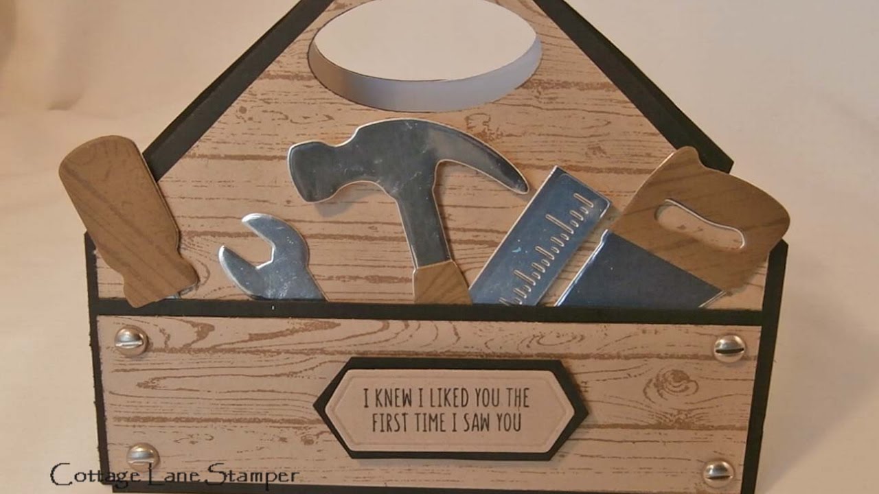 Nailed It!  Fun Tool Box card!