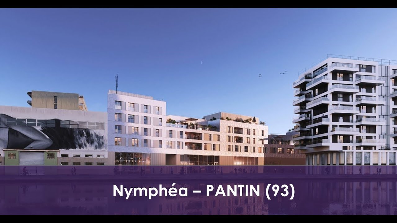 Découvrez le quartier de la résidence Nymphéa à Pantin (93)