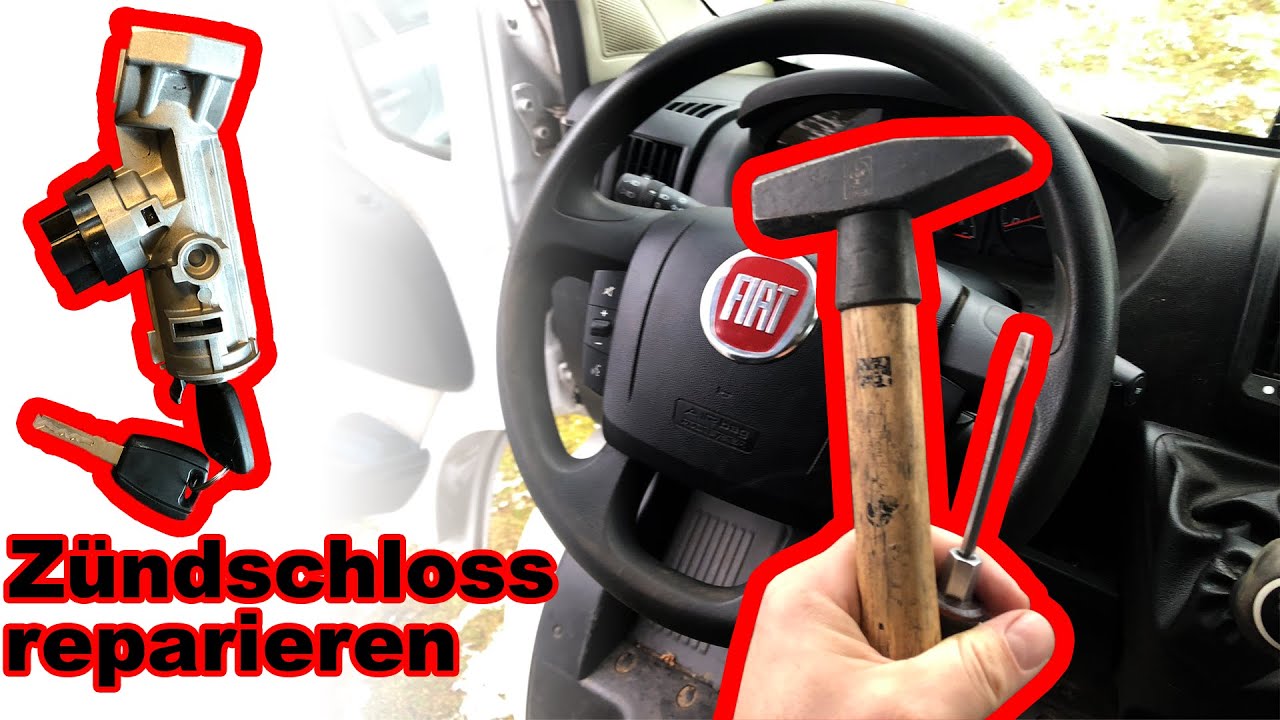 Ducato / Boxer  / Jumper Zündschloss einfacher Ausbau und günstige Reparatur | ALLMYDAY