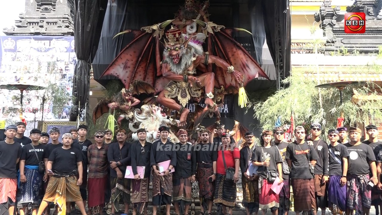 OPTIMIS JUARA, OGOH - OGOH NARADA JATUKA RUPA BANJAR BADUNG MUNGGU IKUTI PENILAIAN