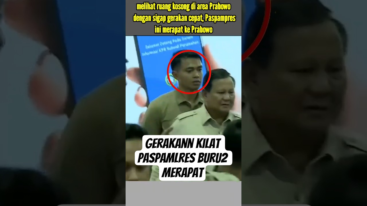 CEPAT BANGET GERAKAN PASPAMPRES INI