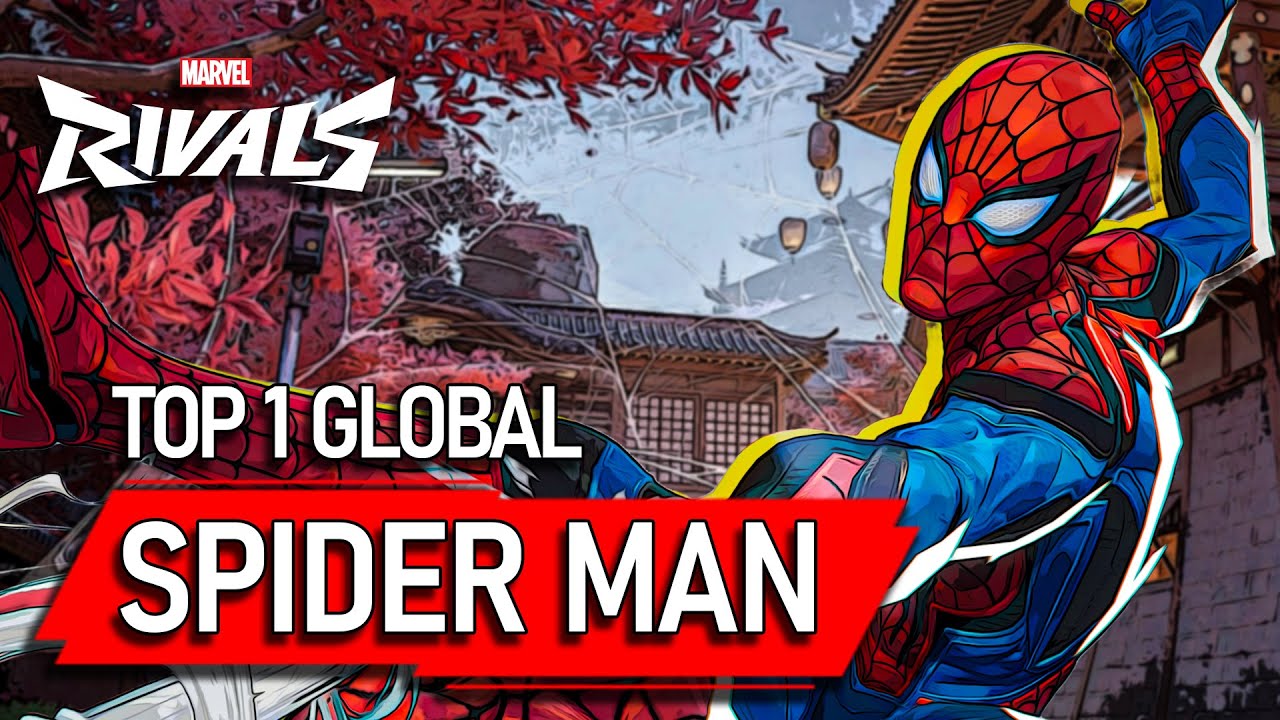 TOP #1 GLOBAL SPIDER MAN ! Golden Freddy - MARVEL RIVALS PRO