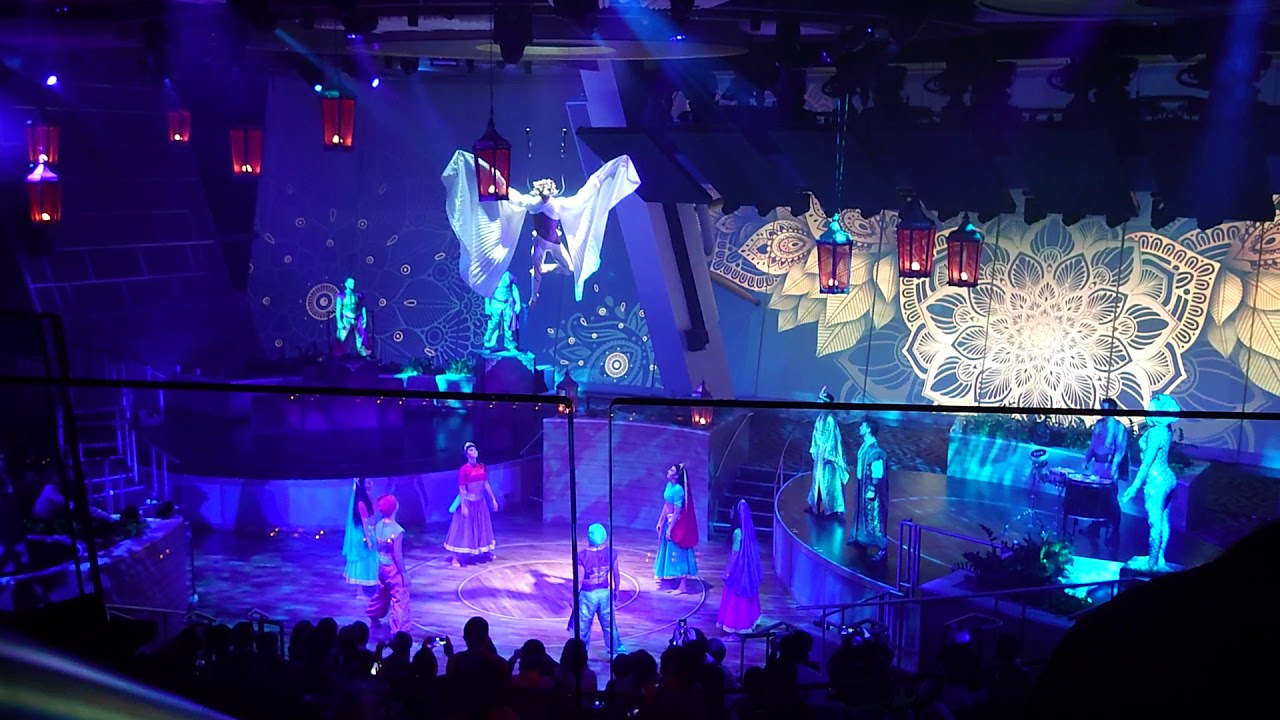 Spectrum Of The Seas. Silk Road Show. The End