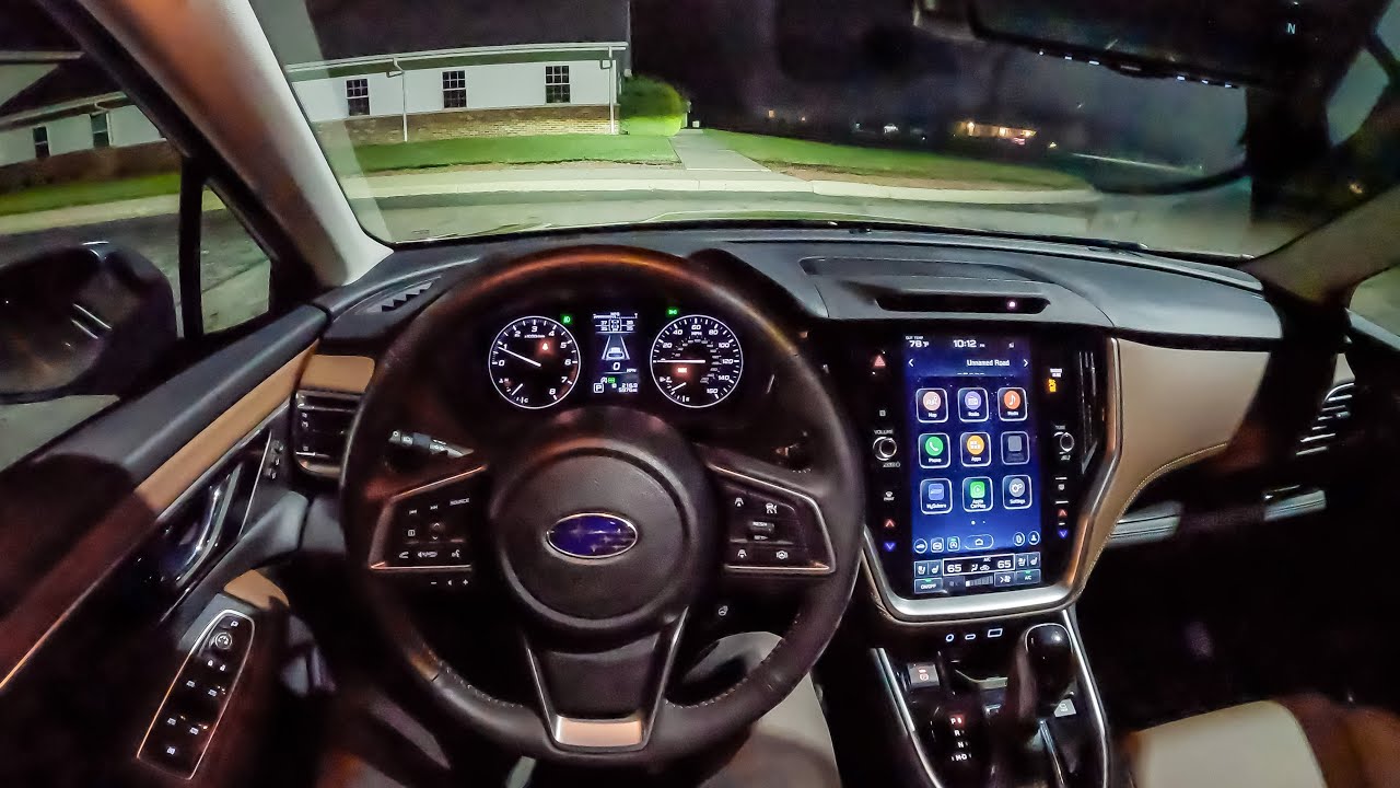 2024 Subaru Outback Touring XT - POV Night Drive (Binaural Audio)