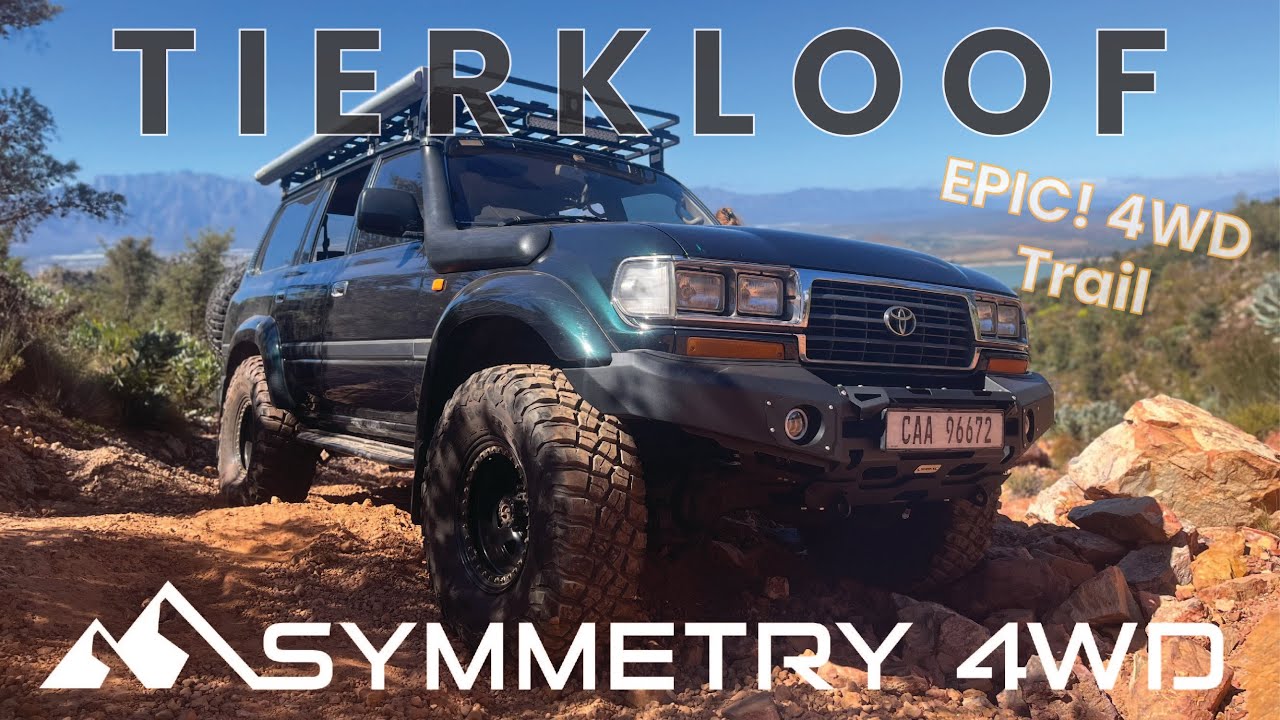 TIERKLOOF 4x4 Trail - One 4WD doesn't make it! Our favourite trail. Rock Crawling: 80 Series+Jeep XJ