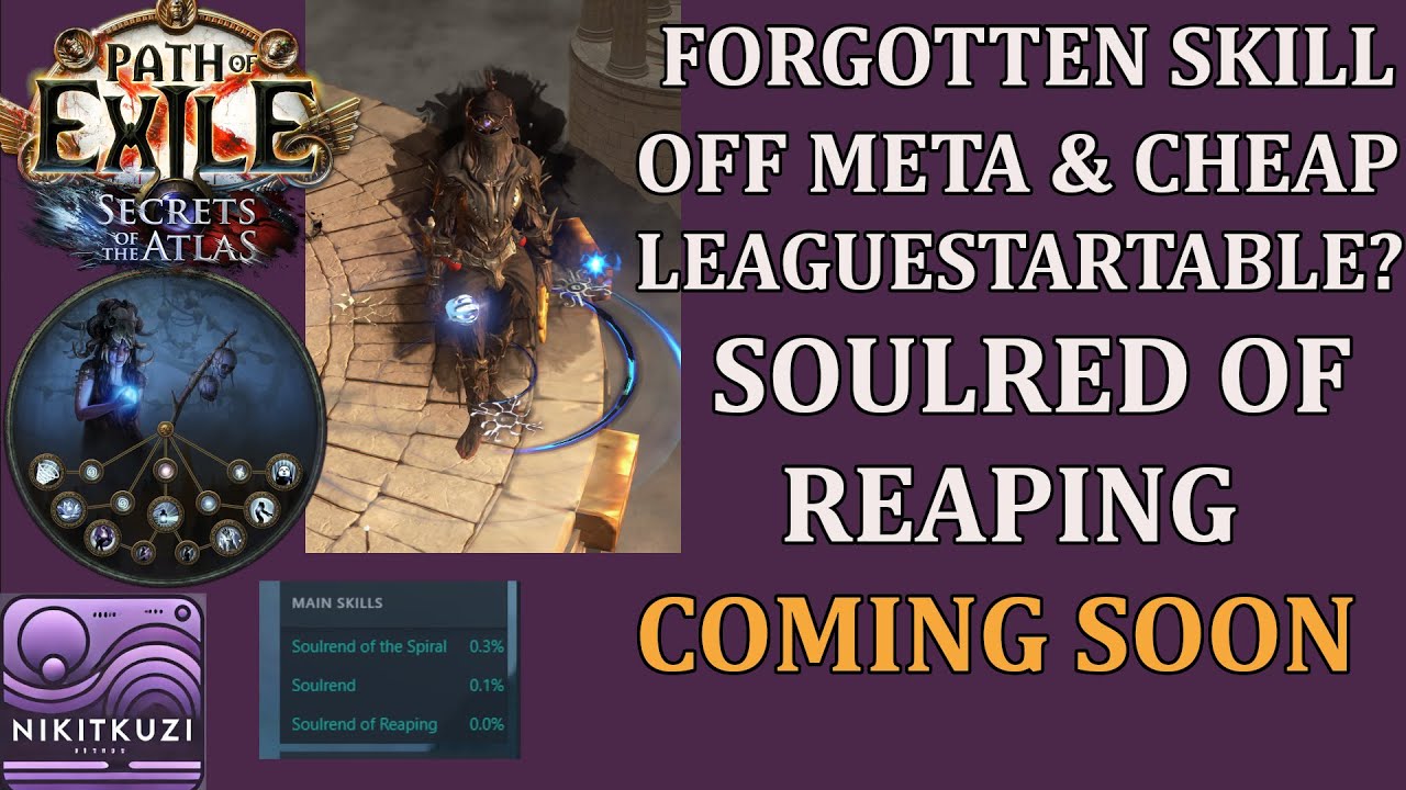 Poe 3.27 | Soulrend of Reaping Mines | Budget Build | Off Meta