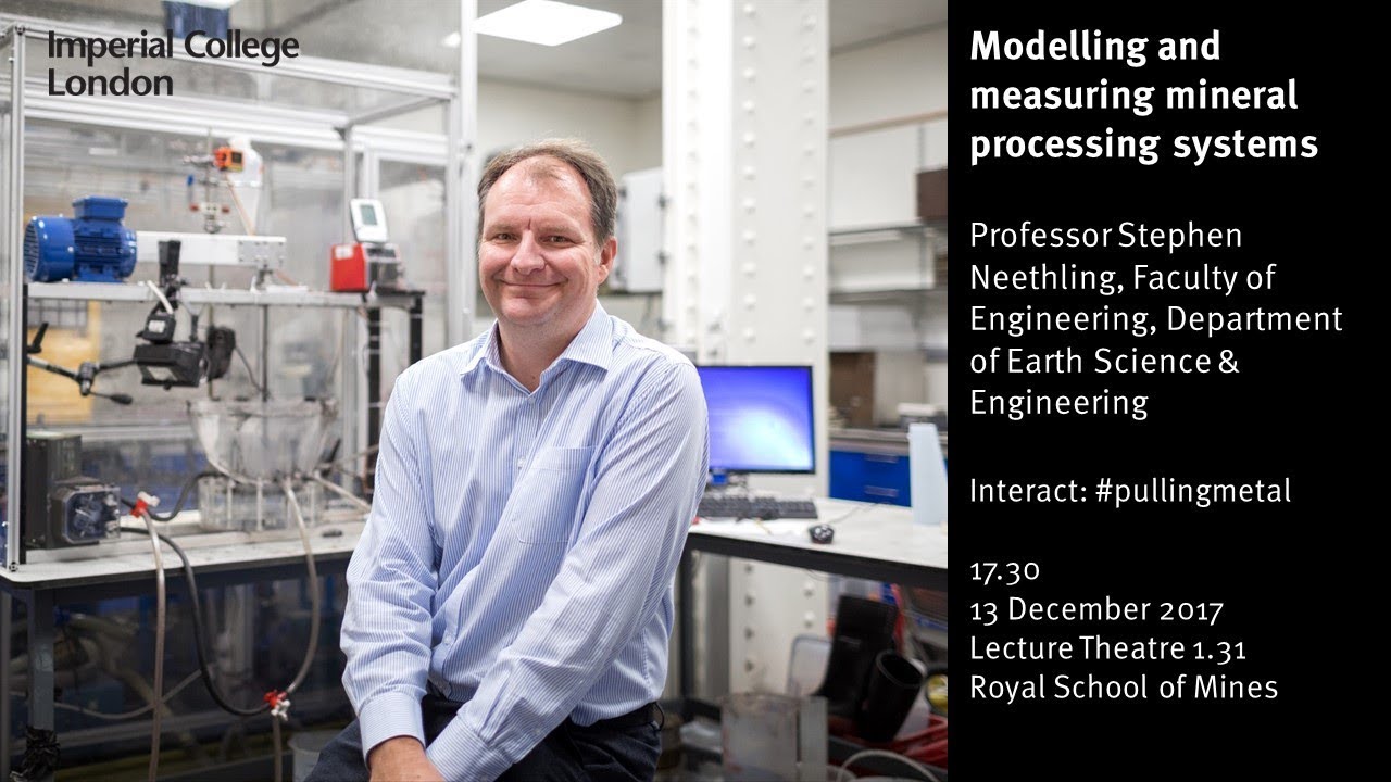 Modelling and measuring mineral processing systems