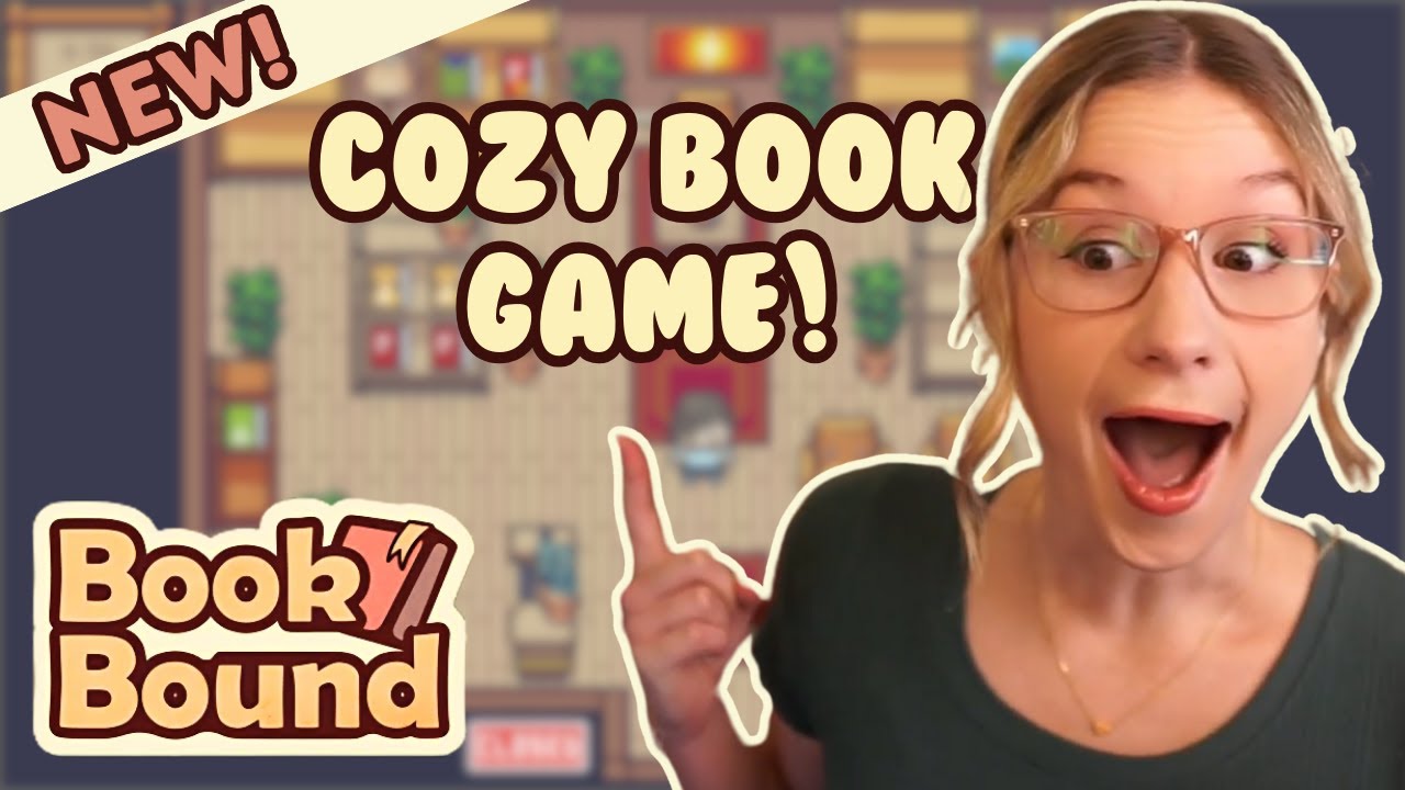 NEW Cozy Book Shop Game! – Book Bound