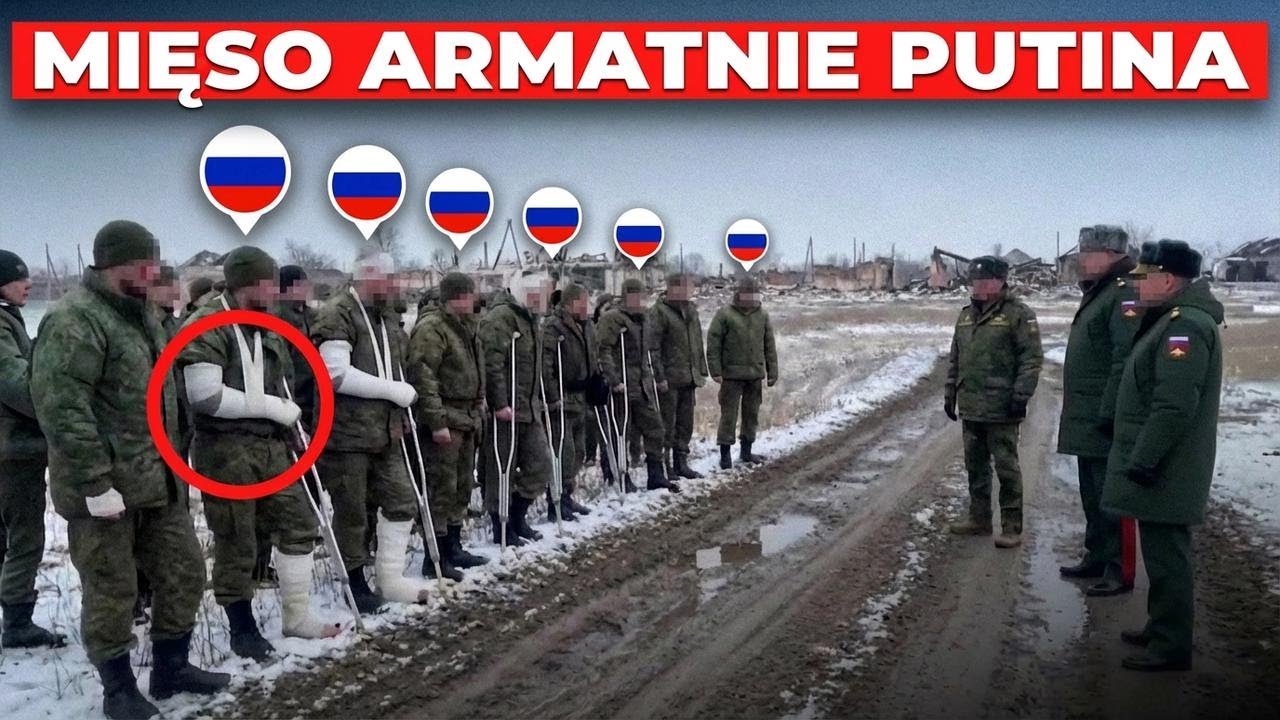 Mięso armatnie Putina – Rosja traci ostatnich żołnierzy
