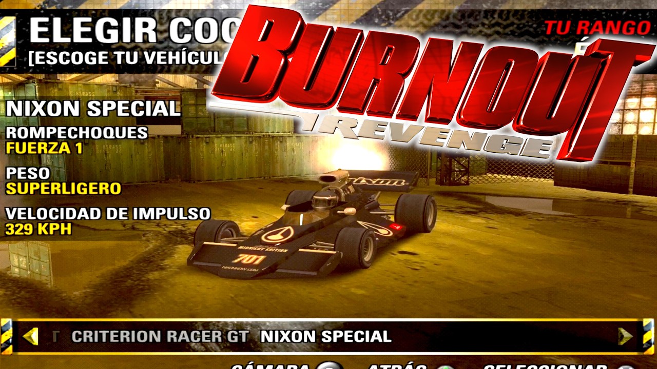 ¡Probando el Nixon Special! (¡Coche especial!) - Burnout Revenge