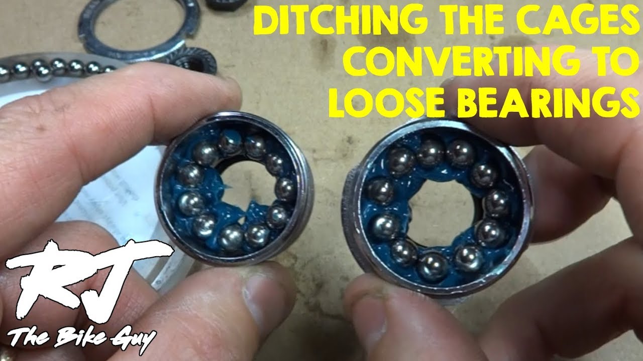 Replace Caged Bearings With Loose Bearings In Bottom Bracket Overhaul