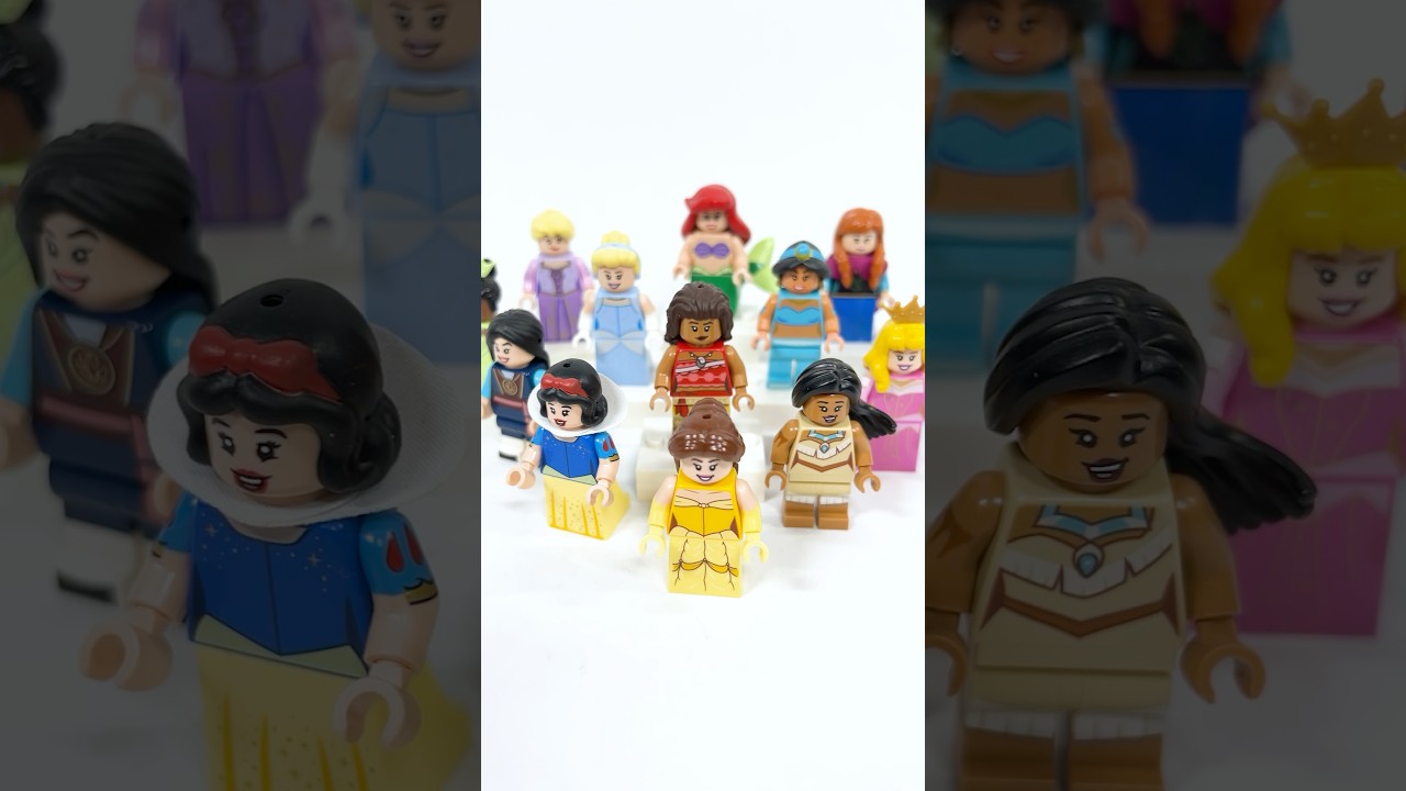 ВСЕ минифигурки LEGO Disney Princess&hellip; Пока что!