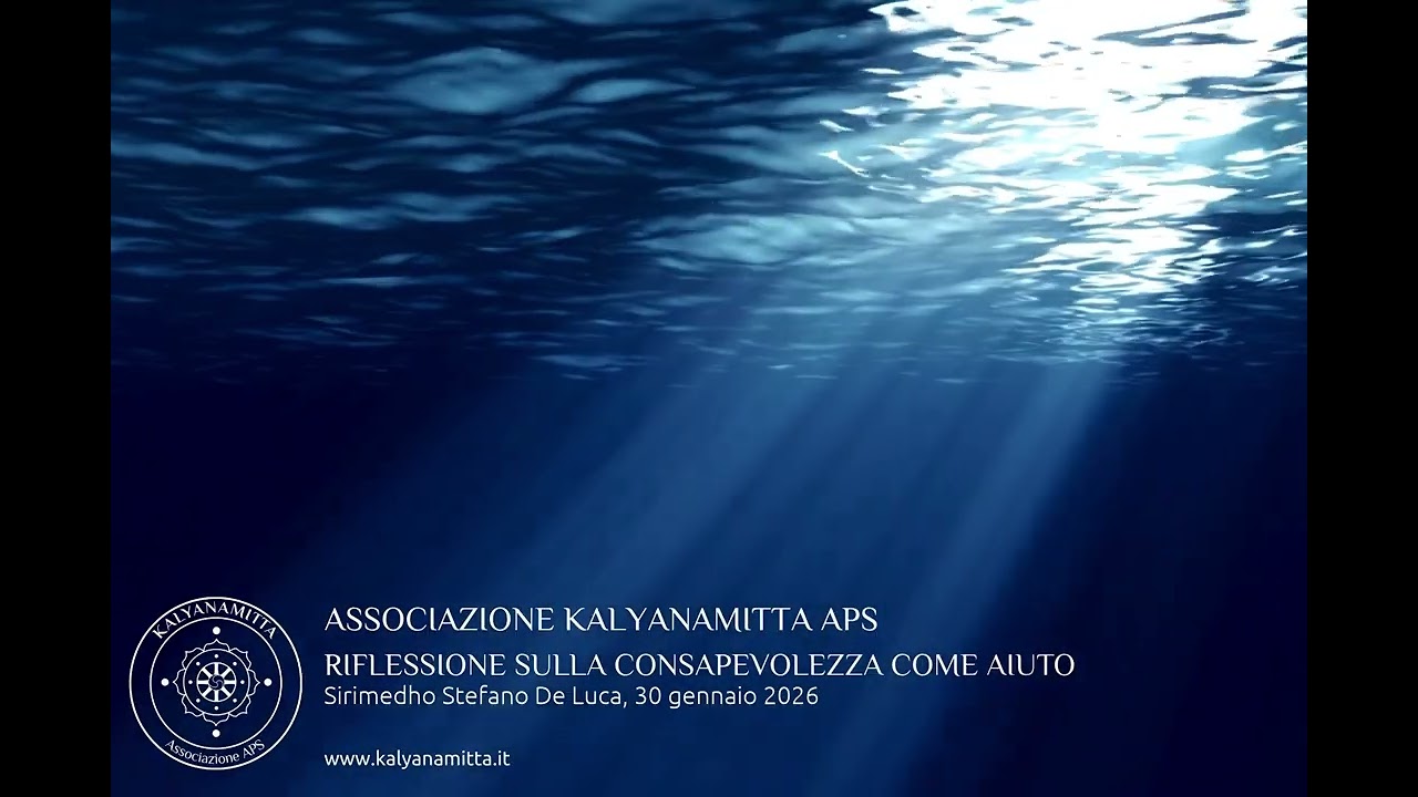 Riflessione sulla consapevolezza come aiuto