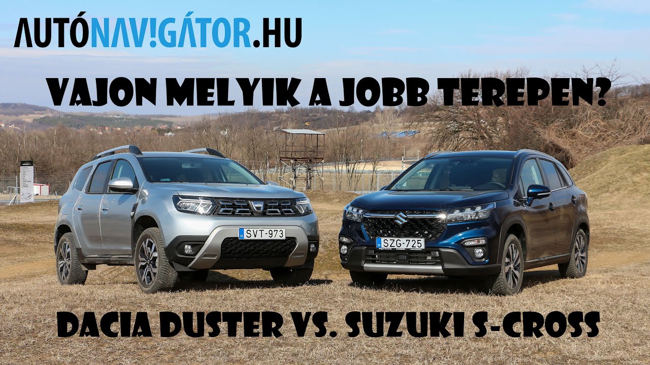 Tereppróba: Dacia Duster vs. Suzuki S-Cross