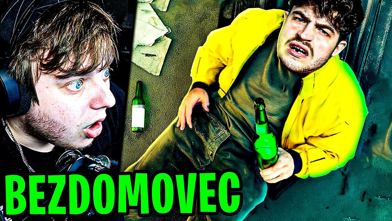 BEZDOMOVEC NA 24 HODIN | Morry REAGUJE na @OGY