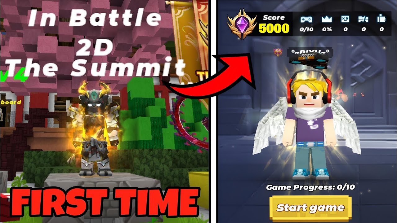 Playing Best SUMMIT MODE in Bedwars!! 🥶🤯 || [Blockman Go]