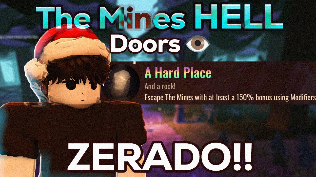 FINALMENTE!! ZERAMOS THE MINES HELL!! Doors 👁️