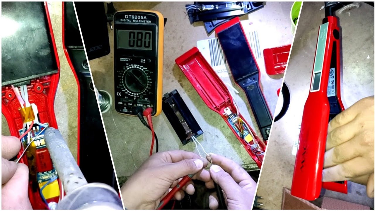 إصلاح مكواة الشعر تشتغل ولا تسخن Mac straintheners