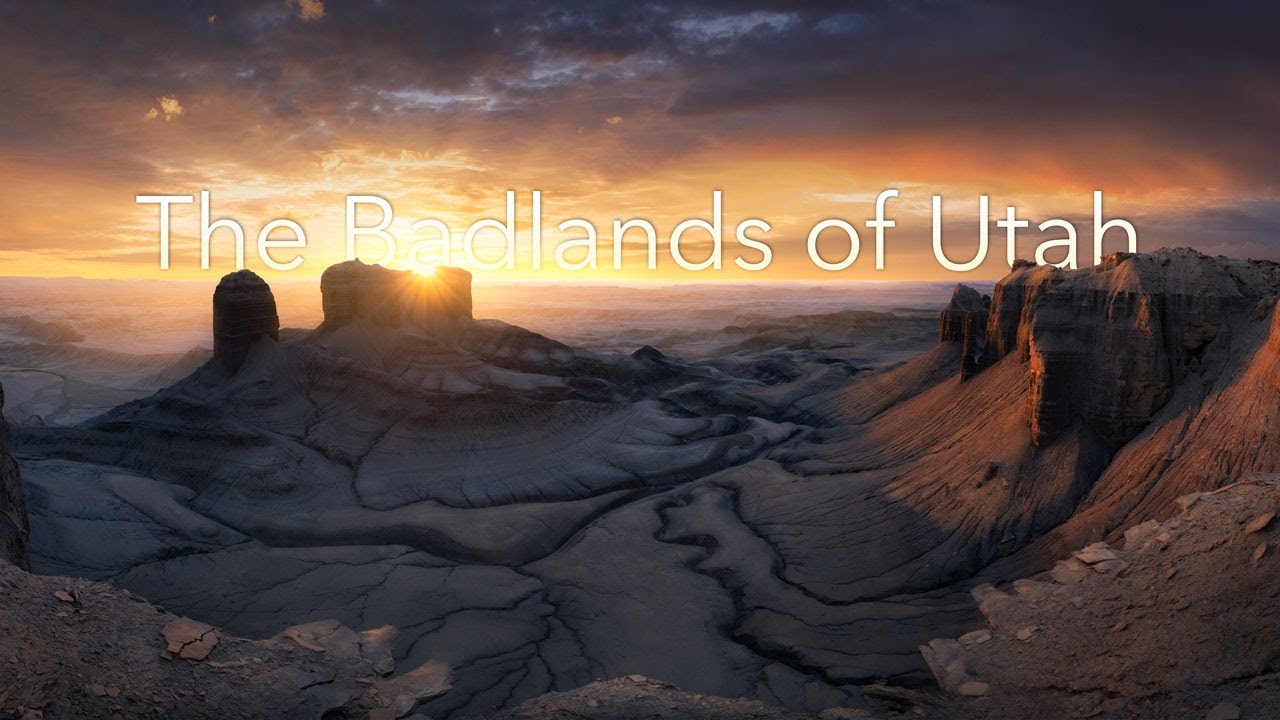 The Badlands of Utah - Cinematic 4K Aerial Film