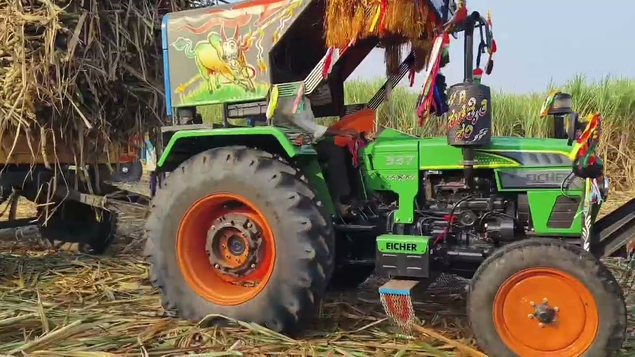 ನಮ್ಮ ಗಾಡಿ ❤️ New holland ಪಡದಾಗ ಹುಲಿ 