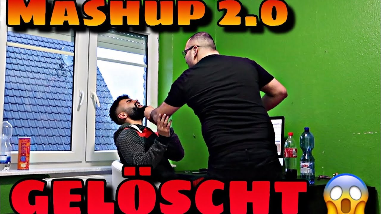 MASHUP 2.0 GELÖSCHT PRANK an mein BRUDER ❗️/ SCHLÄGE MIT STATIV 😱