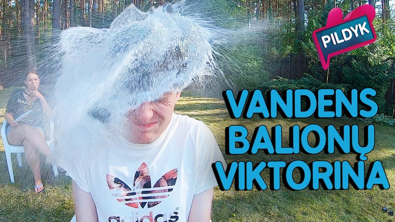 VANDENS BALIONŲ VIKTORINA | Lauritta, STIMOMEDIA, Talžūnas, Vėjas | Pildyk ofisas
