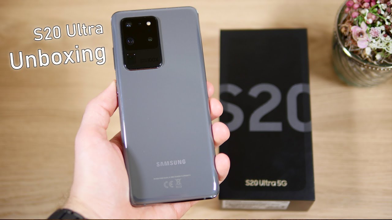 Samsung Galaxy S20 Ultra 5G Unboxing & erster Eindruck (Deutsch)