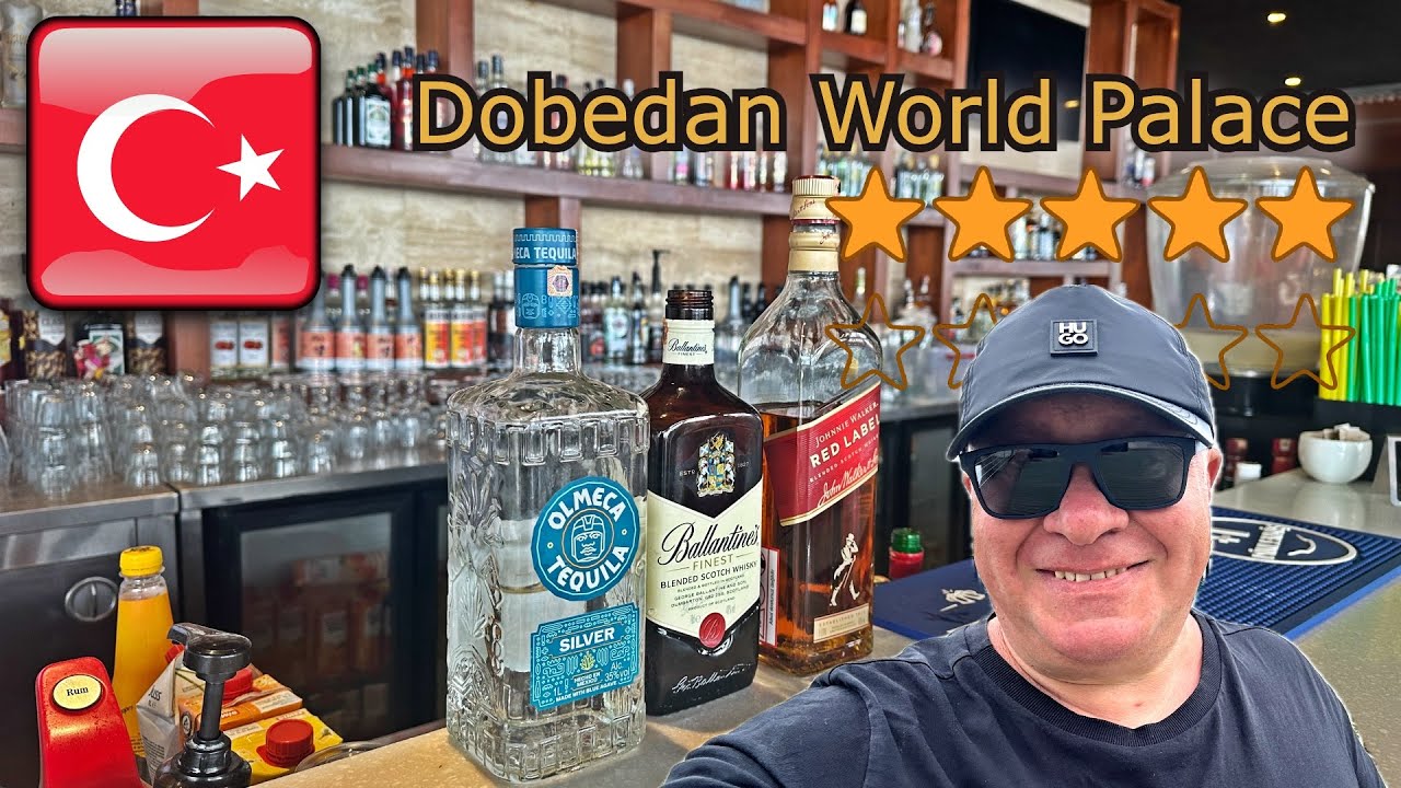 Турция 🇹🇷 Что наливают туристам!? БАРЫ в Dobedan World Palace