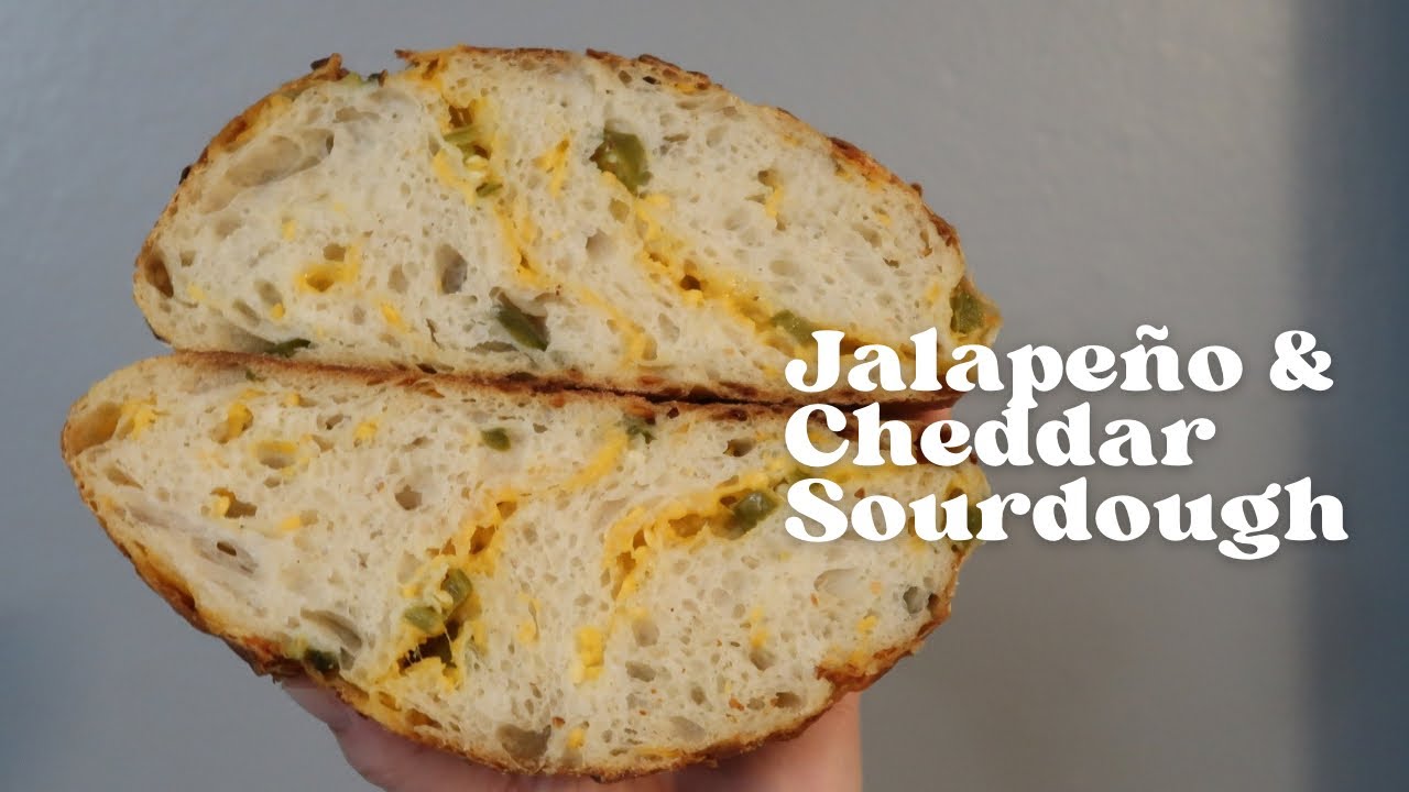Jalapeño Cheddar Sourdough Bread Recipe for Beginners