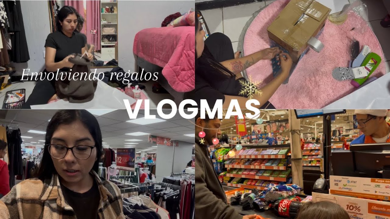 ÚLTIMAS COMPRAS 🛍️ PREPARÁNDONOS PARA EL 24| envolviendo regalos 🎁 