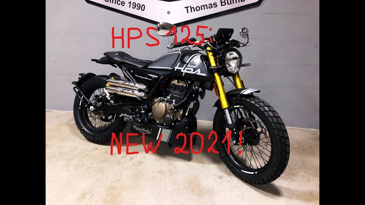 Mondial HPS Hipster 125i ABS - 2021 E5 Black B196 - Infos, Walkaround, Details