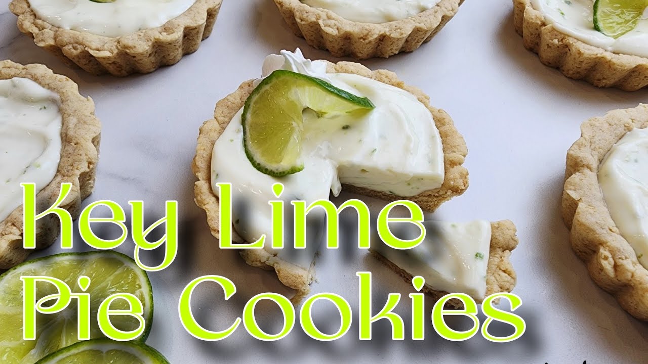 The Best Key Lime Pie Cookies | Crumbl Copycat Cookie