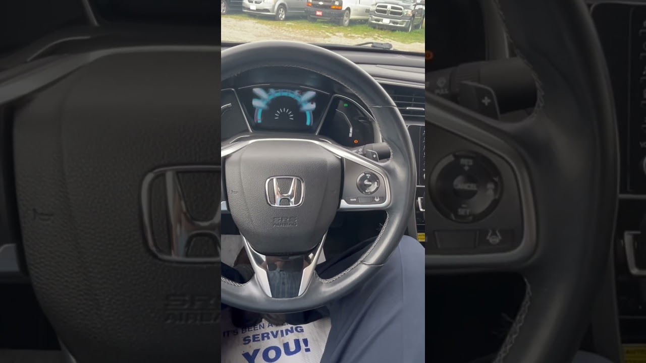 2019 Honda Civic Touring Start Up