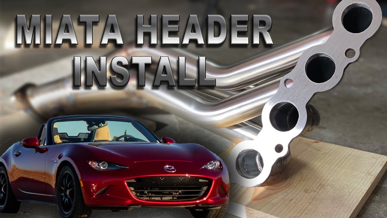 Установка заголовка MX-5 Miata ND2 | JDL 4-1