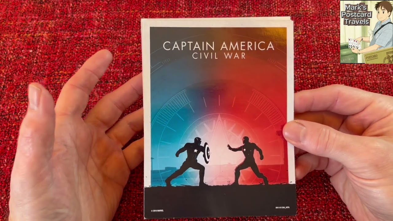 Marvel Universe Unboxing:DVD&Exclusive Postcards Revealed #postcards #marveluniverse #unboxing