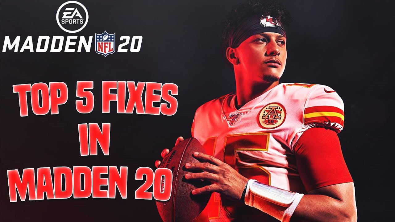 Top 5 Gameplay Fixes For Madden 20 | 5 Things That Need Changes in Madden