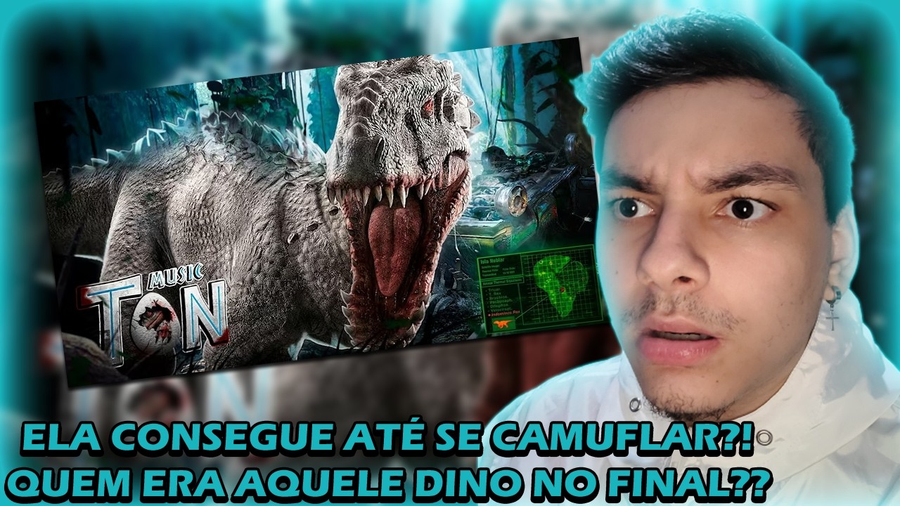 REACT Rainha Indomável | Indominus Rex (Jurassic World) | Papyrus Da Batata feat. ‪@AnnyTHN‬