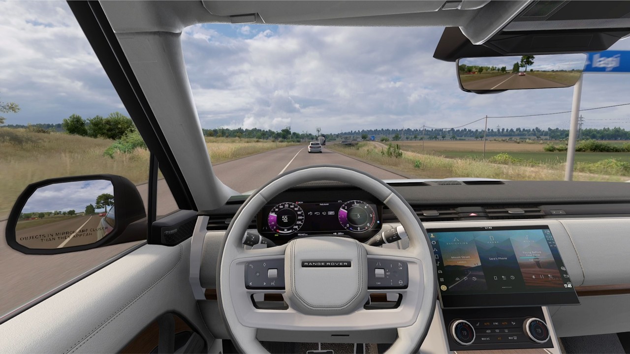 Range Rover Sport Se 2023 | Euro Truck Simulator 2 [Steering Wheel Game Play] #ets2