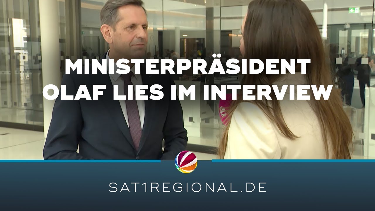 Ministerpräsident Olaf Lies spricht im Interview über seinen Einstand