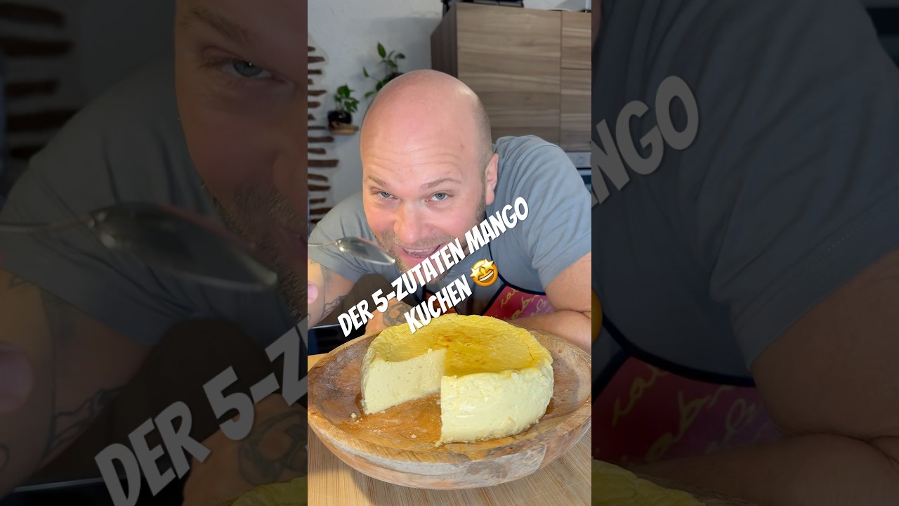 Der 5-Zutaten Mango Kuchen 🤩
