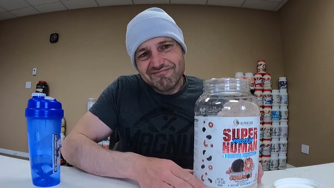 Review: Alpha Lion Super Human Whey Protein Isolate Anabolic Cookie Collision