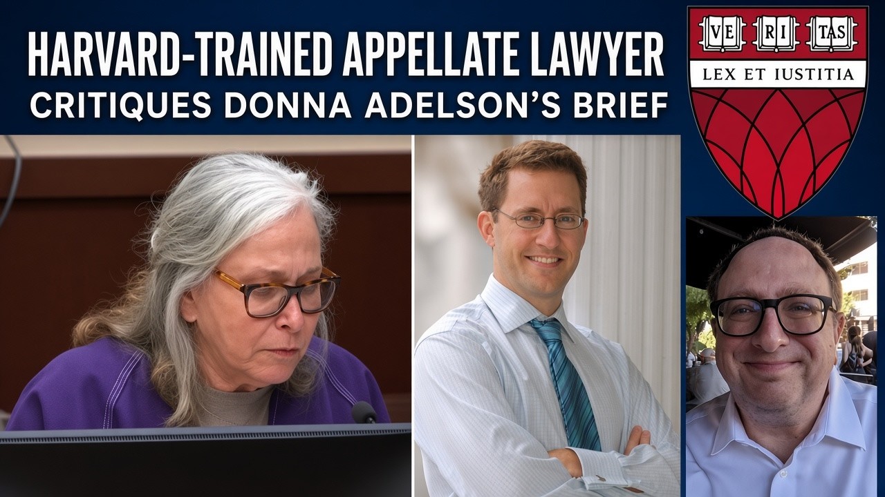 Top Criminal Appellate Lawyer Critiques Convicted Murderer Donna Adelson's Appeal Brief