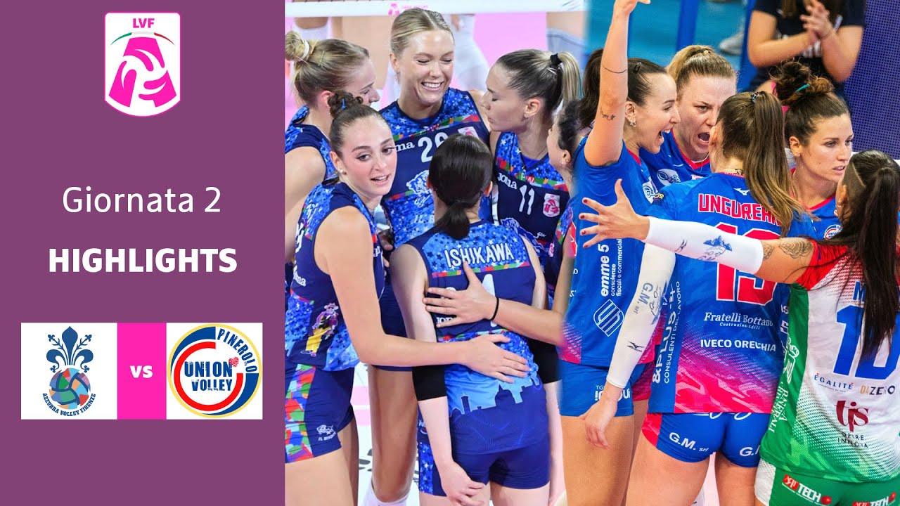 Firenze - Pinerolo | Highlights | 2^ Giornata Campionato 23/24 | Lega Volley Femminile