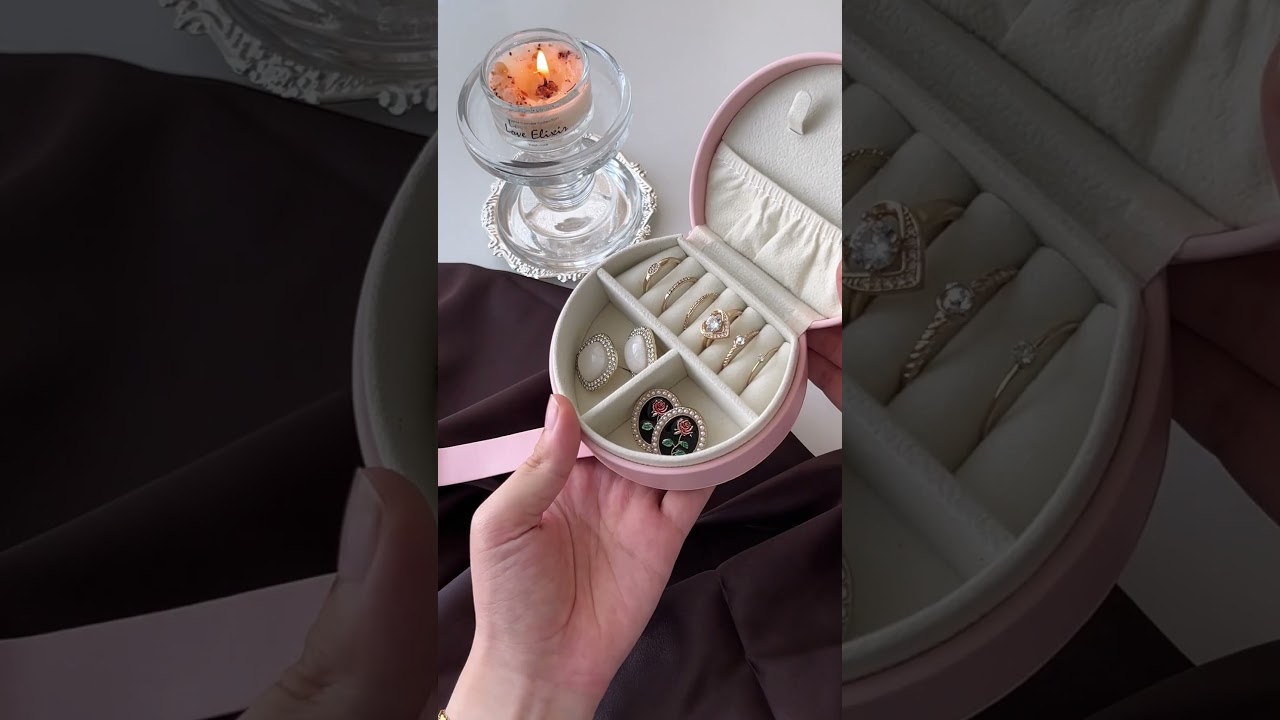 The Best Mini Jewelry Boxes for Travel💟 #jewelrybox