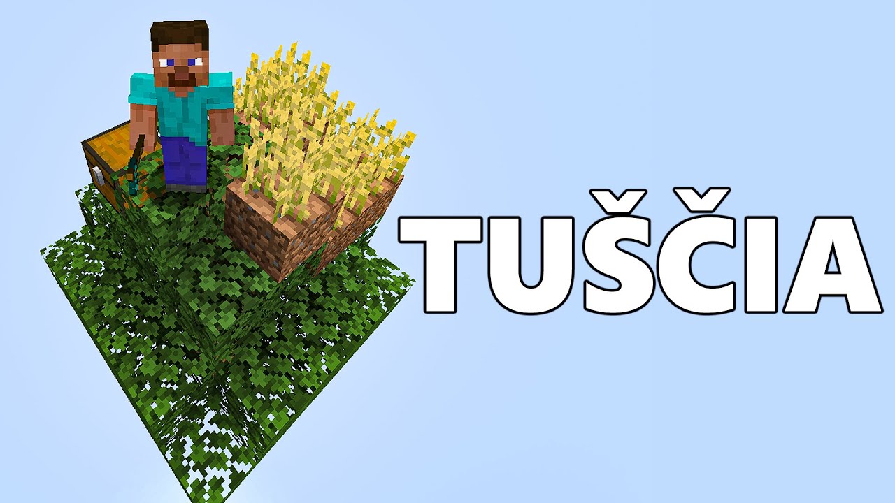 Minecraft Civilzacija ant Vieno MEDŽIO