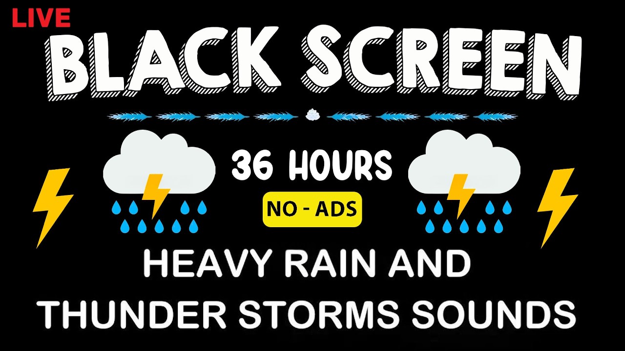 🔴 Defeat Insomnia in 3 Minutes - Calming Rain Sounds to Fall Into Deep Sleep and Relax Deeply